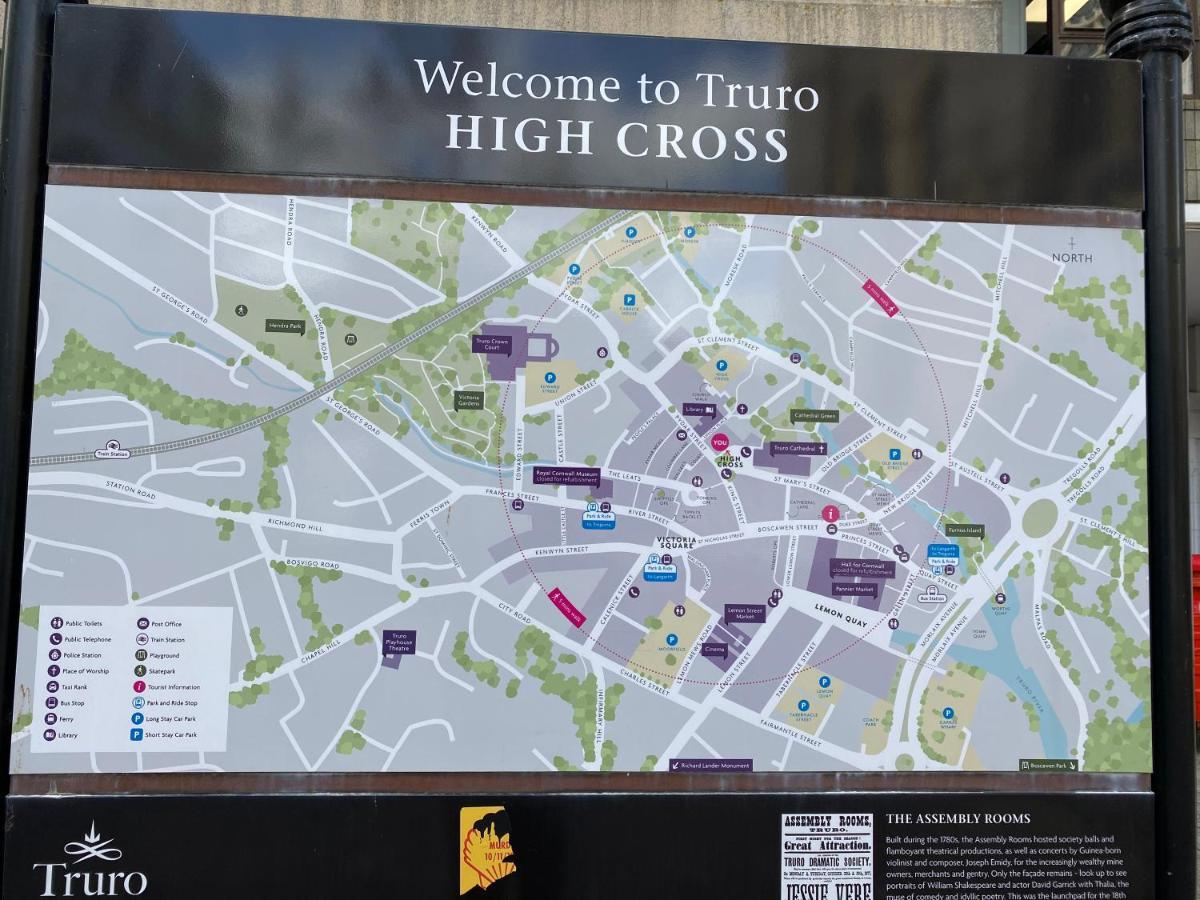 Apartment No 8 - Stay In Style In The Heart Of The Cathedral City. Truro Buitenkant foto